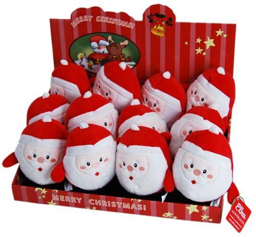 ROLLY SANTA IN DISPLAY 15CM  (12 PCS)