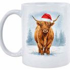 COFFEE MUG -CHRISTMAS HIGHLAND COW(2026)