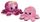 REVERSIBLE OCTOPUS PINK 10CM 100% ECO