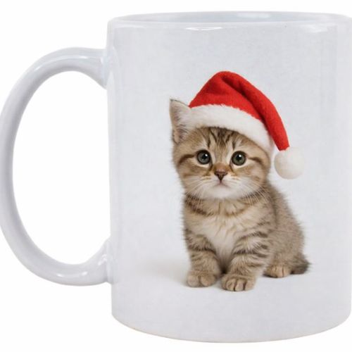 COFFEE MUG - CHRISTMAS CAT (2026)
