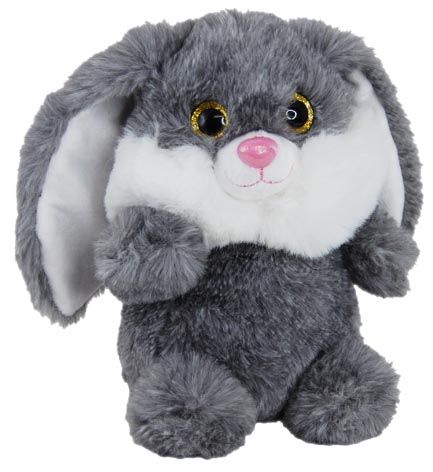 BUNNY BILLY 17CM - GREY #SP