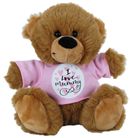 BEAR BROWN I LOVE MUMMY 18CM