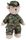 ARMY BEAR WITH SOFT HAT 30CM #SP
