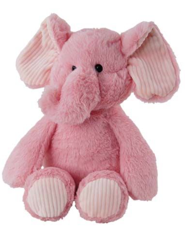 ELEPHANT EMMY PINK 22CM *SP
