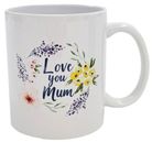 COFFEE MUG - LOVE YOU MUM FLORAL