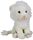 WHITE LION SITTING 20CM