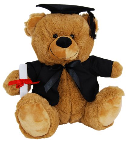 BEAR IN GRADUATION OUTFIT 30CM