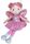 DOLL FAIRY AZALEA PINK 35CM