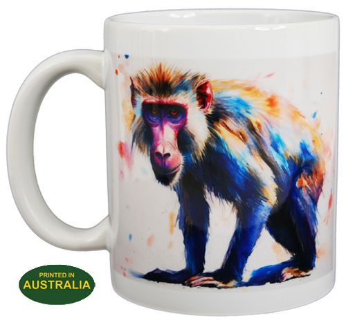 COFFEE MUG - BABOON WC