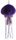 ECO JELLYFISH - PURPLE 30CM