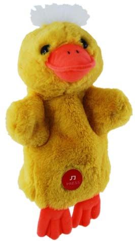 PUPPET YELLOW DUCK WITH NOISE