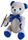 BEAR AUTO LARGE 38CM: BLUE METALLIC