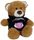 BEAR HOODIE BLACK - LOVE YOU PINK 25CM
