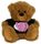 BEAR JELLY - LOVE YOU PINK 18CM (2027)
