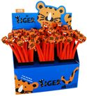 SILICONE PEN TIGER - 48PC DISPLAY