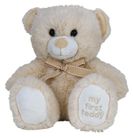 BEAR MY FIRST TEDDY BROWN 18CM