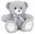 BEAR BROOKLYN SILVER 18CM