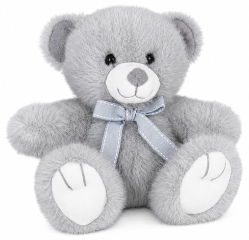 BEAR BROOKLYN SILVER 18CM