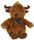 HIGHLAND COW SITTING 40CM