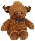 HIGHLAND COW SITTING 60CM