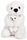 POLAR BEAR WITH BABY 24CM