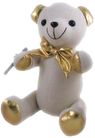BEAR AUTO LARGE 38CM: GOLD