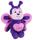BUTTERFLY WITH HEART 19CM