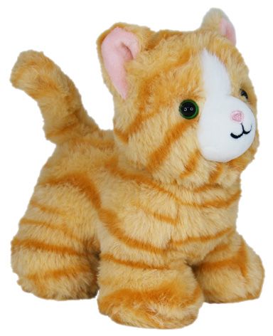 PAWSOME PALS CAT - TABBY GINGER17CM