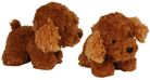 PAWSOME PALS DOG - BROWN 17CM