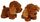 PAWSOME PALS DOG - BROWN 17CM