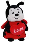 LADY BUG WITH HEART 19CM