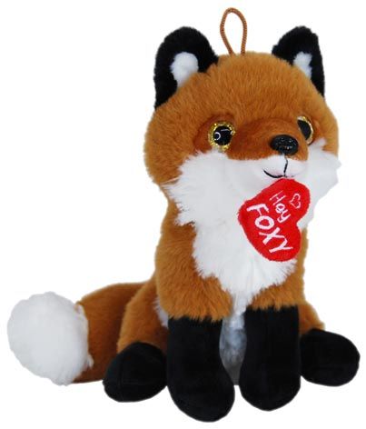 FOX WITH 'FOXY' HEART