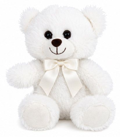 BEAR THEO WHITE 16CM