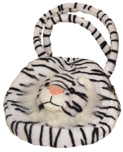 HANDBAG - WHITE TIGER FACE