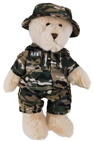 BEAR JACK OPERATIONS ARMY 30CM