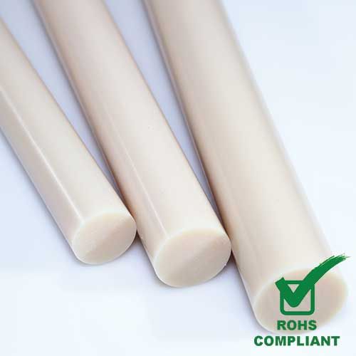 NATURAL CAST NYLON ROD