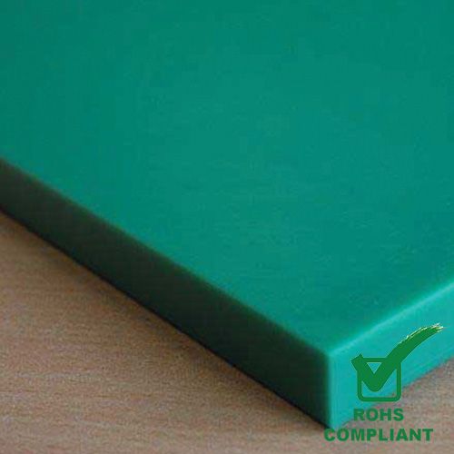 UHMWPE GREEN SHEET 08MM THICK X 3 X 1 MTR