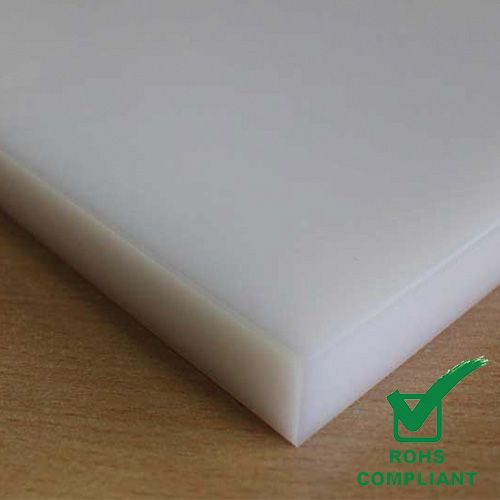 UHMWPE WHITE SHEET 08MM THICK X 2 X 1 MTR