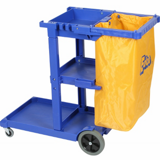 JANITORS CARTS, TROLLEYS & SIGNS