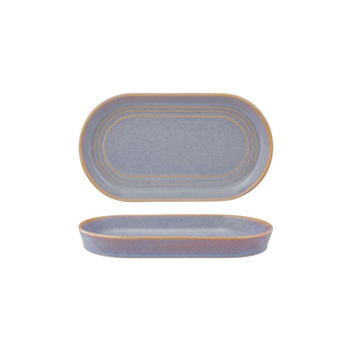 TABLEKRAFT URBAN LOFT OVAL PLATTER 240x137x27mm AZURE BLUE 4/CTN