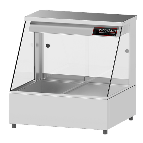 WOODSON W.HFS22 2 MODULE STRAIGHT HOT FOOD DISPLAY