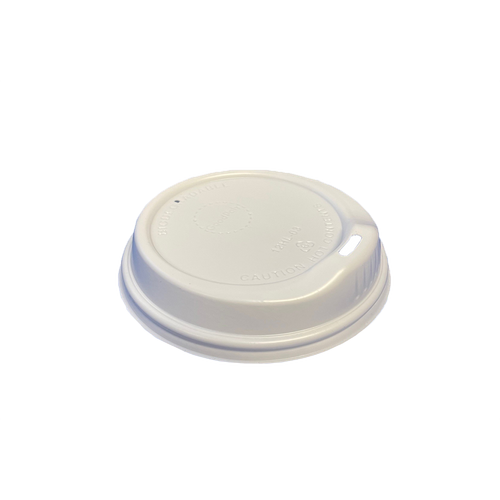 WHITE 80MM CPLA COFFEE LIDS TO SUIT 6OZ/8OZ CTN 1,000/CTN