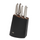 FURI-ANGULAR KNIFE 6PC BLOCK SET BLACK 9/15x2/17/20CM(41390)