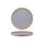 TABLEKRAFT URBAN LOFT ROUND PLATE 225x22mm AZURE BLUE 4/CTN