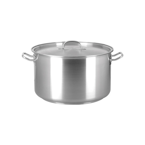 SAUCEPOT-18/10 30lt 400x240mm w/LID ELITE