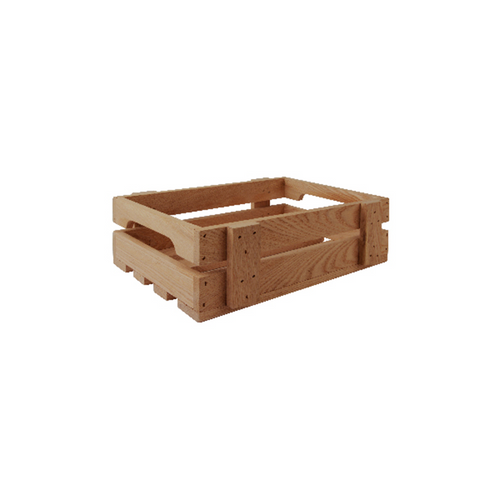 ATHENA WOOD CRATE-ASH WOOD, 300x200x90mm 2 PER CTN