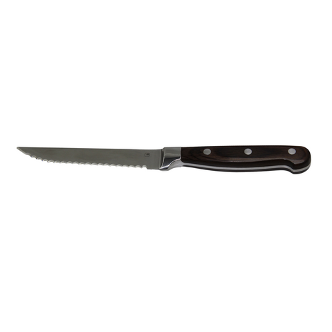 TABLEKRAFT STEAK KNIFE PAKKA HANDLE FULL TANG 120mm