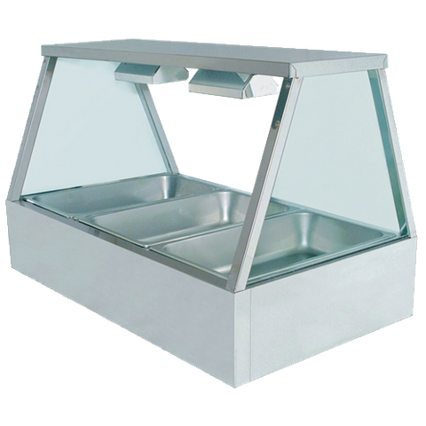 WOODSON W.HFSS23 3 MODULE SELF SERVE HOT FOOD DISPLAY