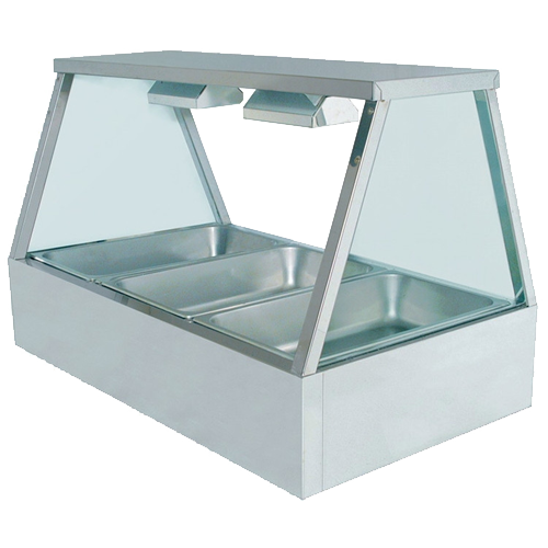 WOODSON W.HFSS23 3 MODULE SELF SERVE HOT FOOD DISPLAY