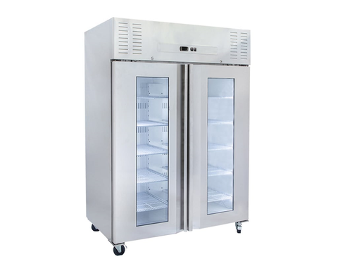 AIREXX DOUBLE GLASS DOOR UPRIGHT REFRIGERATED STORAGE AXR.URGN.2G - TO SUIT 2/1GN